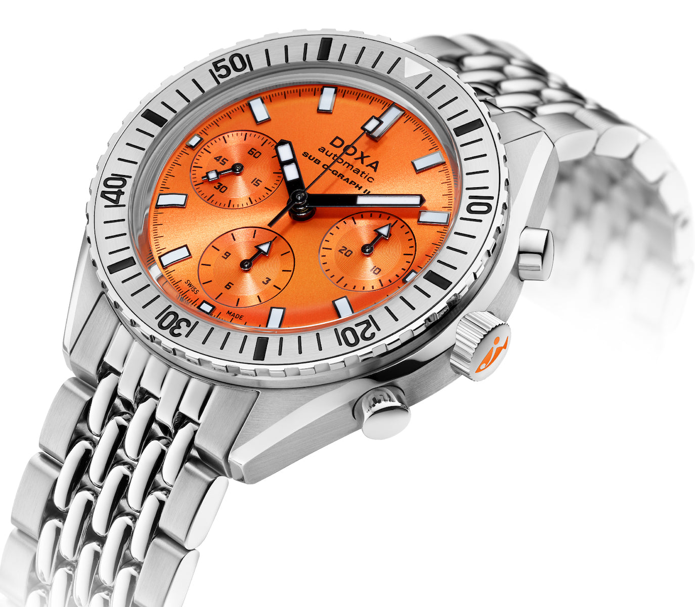 Doxa Sub 200 C-Graph II Professional Bracelet Watch 797.10.351.10 Image 3