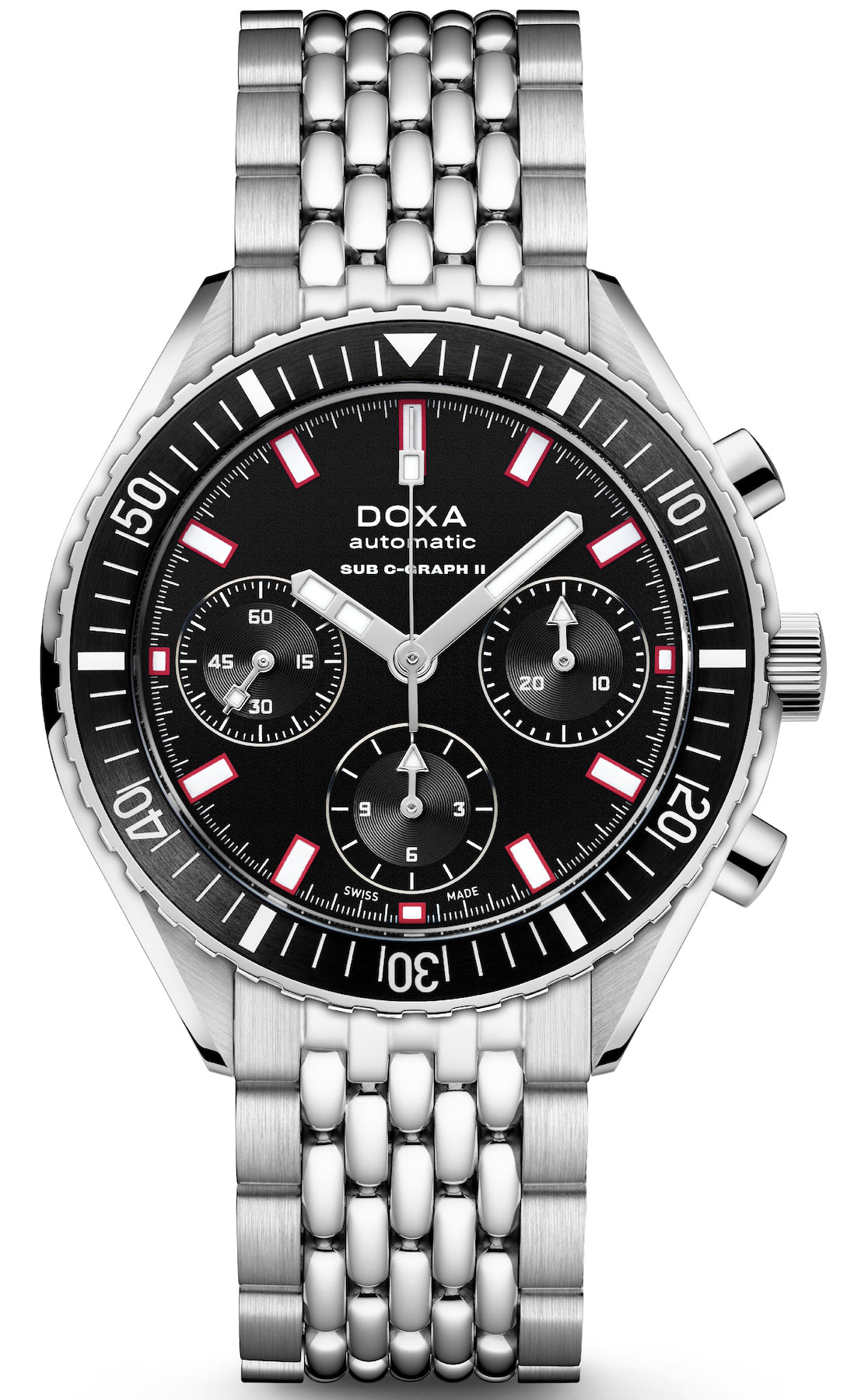 Doxa Sub 200 C-Graph II Sharkhunter Bracelet Watch 797.10.101.10 Image 1