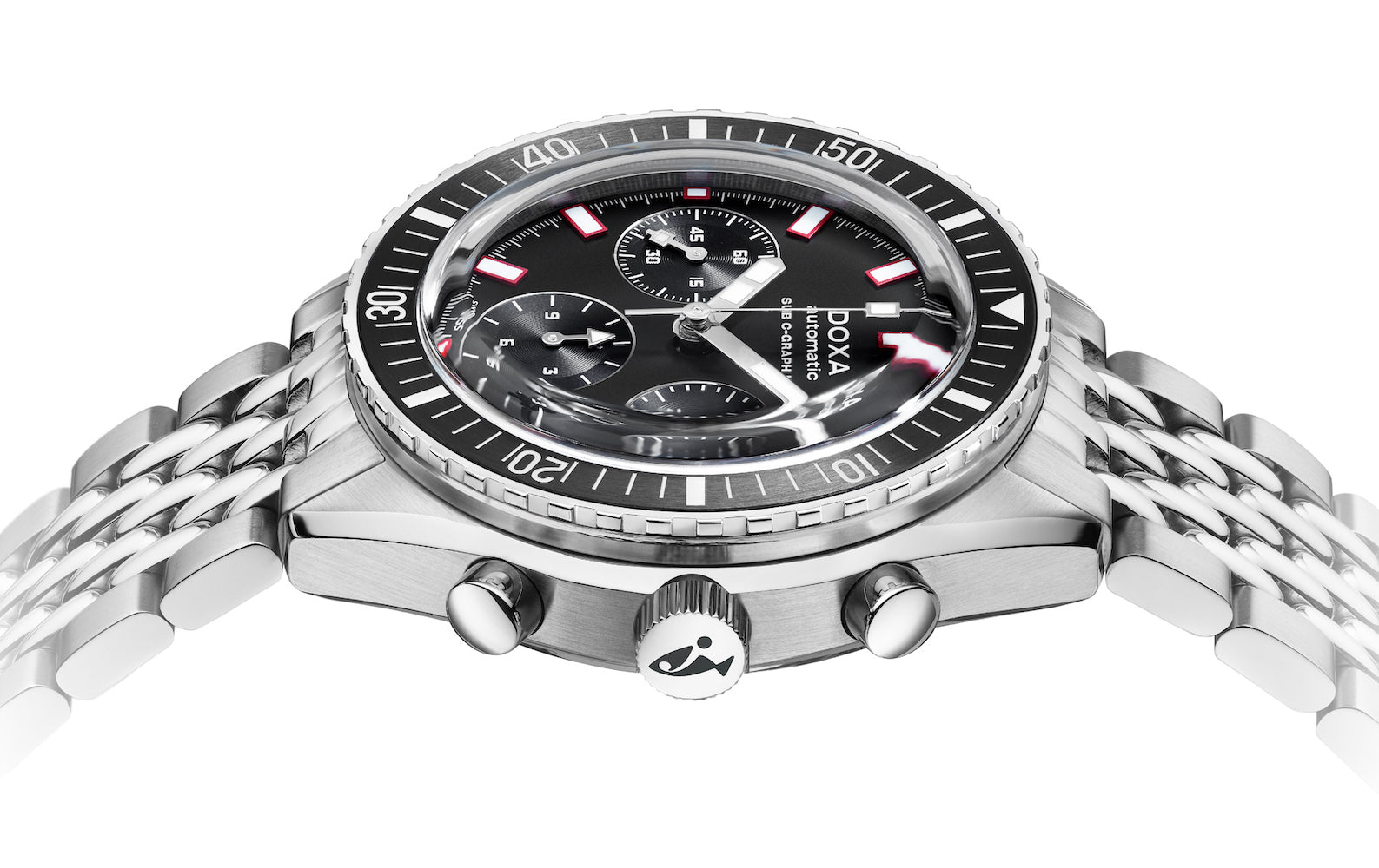 Doxa Sub 200 C-Graph II Sharkhunter Bracelet Watch 797.10.101.10 Image 3