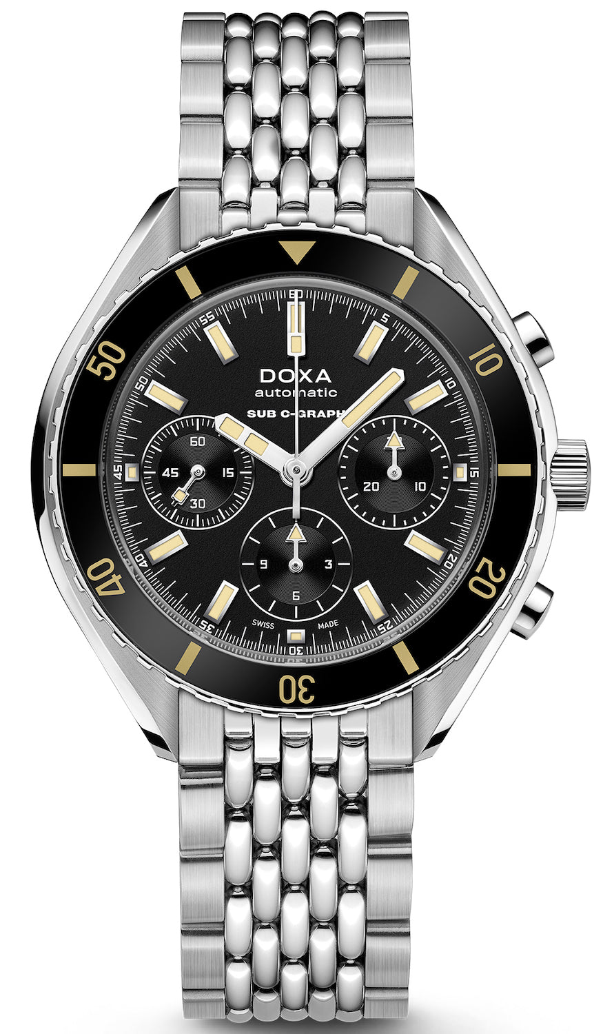 Doxa SUB 200 C-Graph Sharkhunter Bracelet Watch 798.10.101.10 Image 1