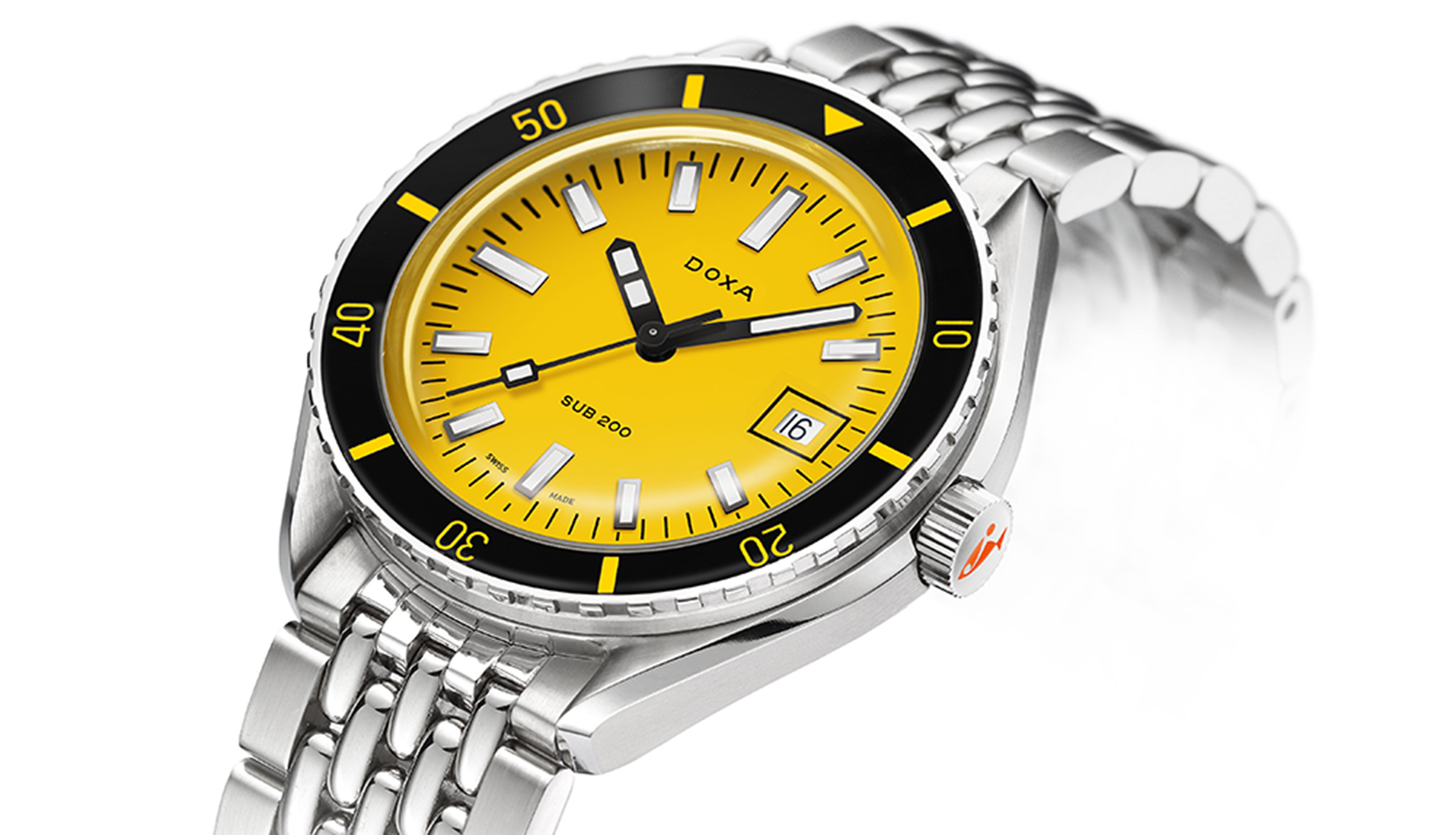 Doxa Sub 200 Divingstar Bracelet Watch 799.10.361.10 Image 3