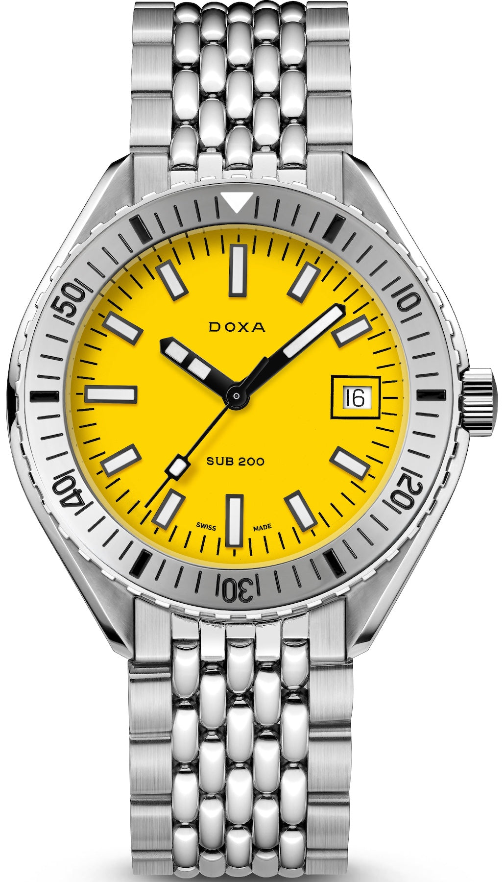 Doxa Sub 200 Divingstar Stainless Steel Bracelet Watch 796.10.361.10 Image 1