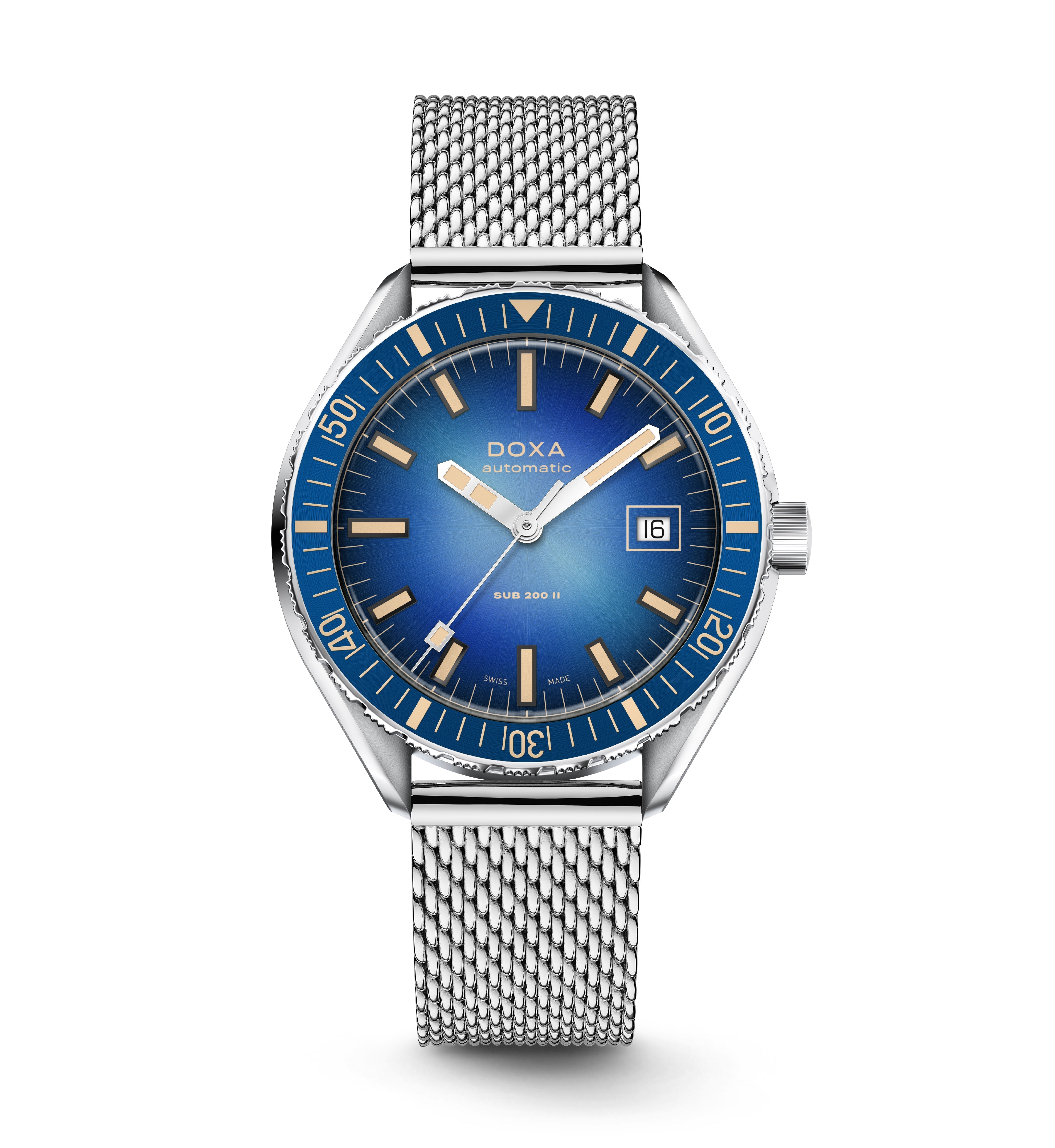 Doxa Sub 200 II Caribbean Steel Watch DXA-329 Image 1