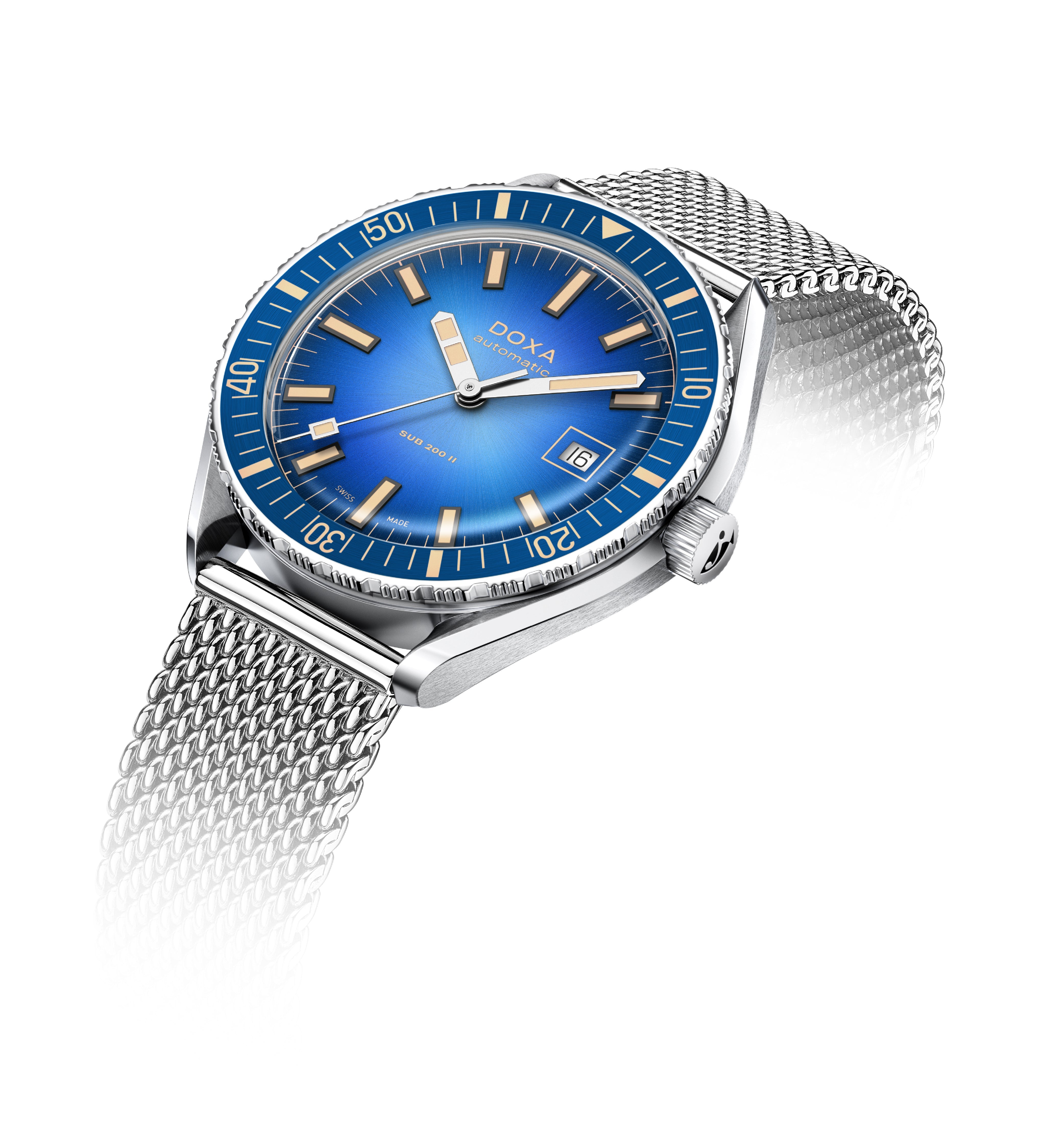Doxa Sub 200 II Caribbean Steel Watch DXA-329 Image 3