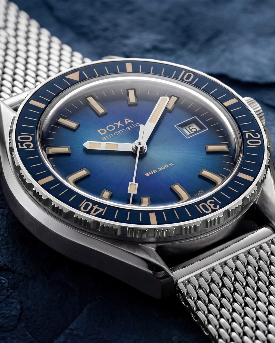 Doxa Sub 200 II Caribbean Steel Watch DXA-329 Image 5