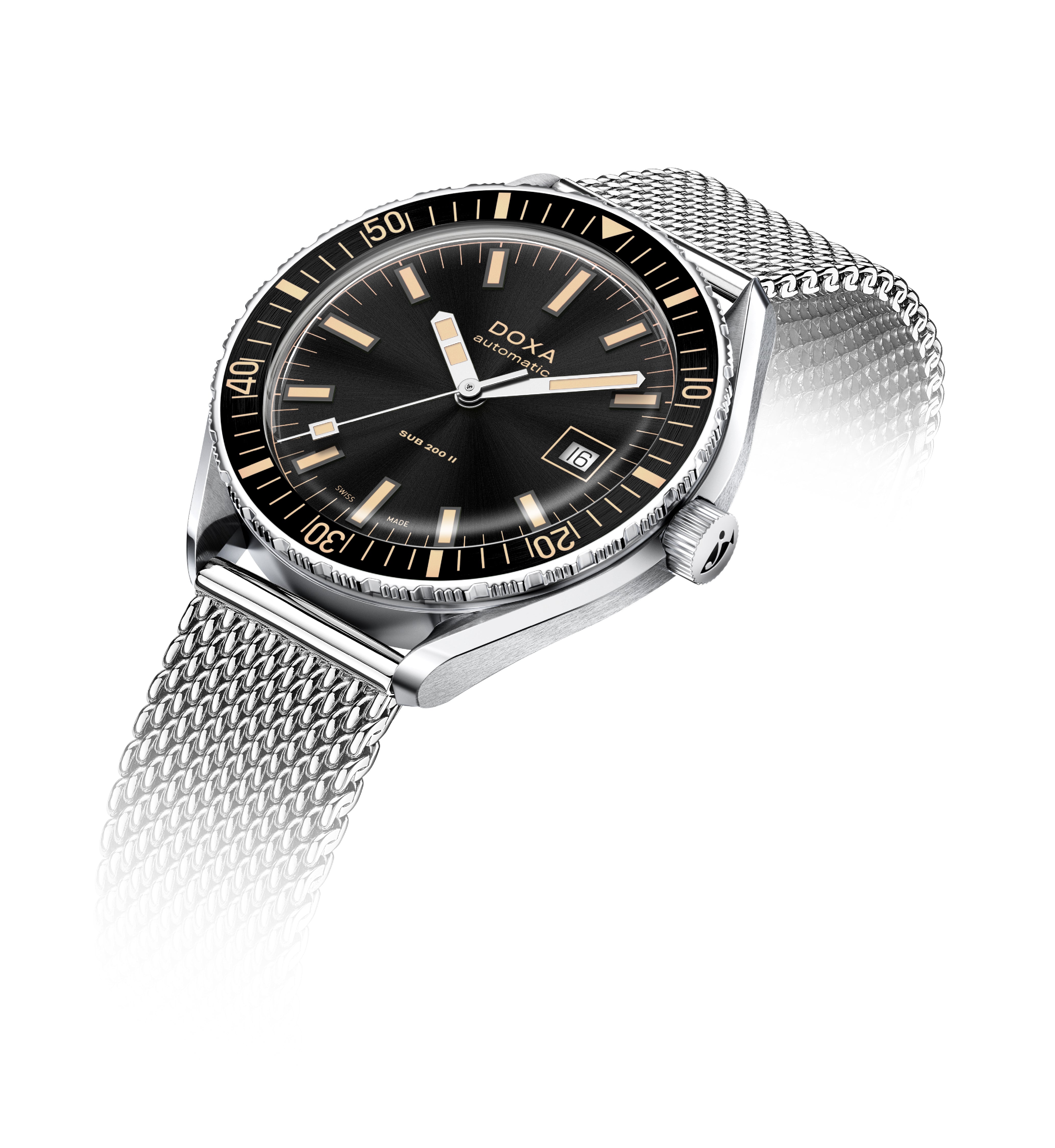 Doxa Sub 200 II Sharkhunter Bracelet Watch DXA-327 Image 2
