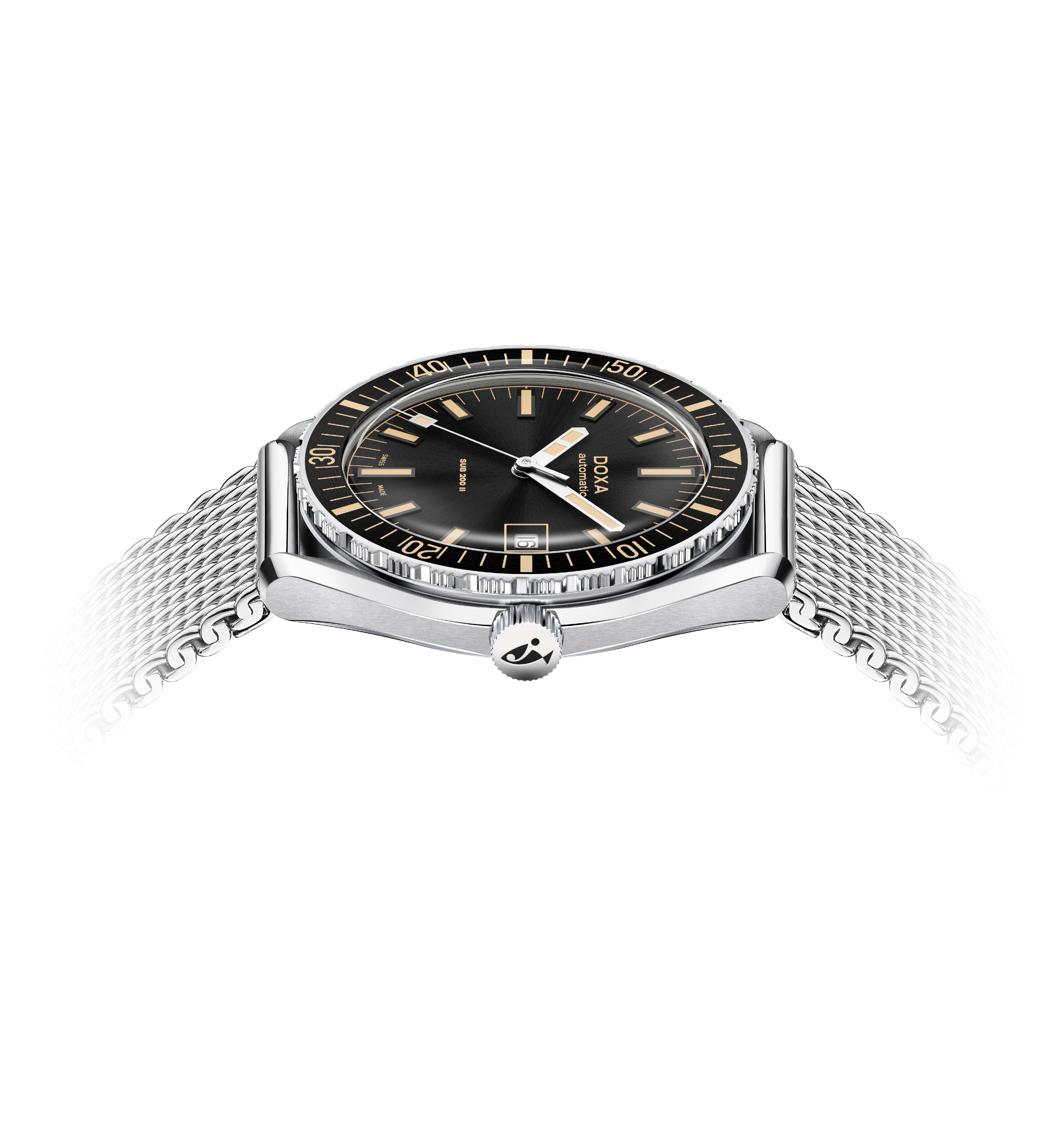 Doxa Sub 200 II Sharkhunter Bracelet Watch DXA-327 Image 3