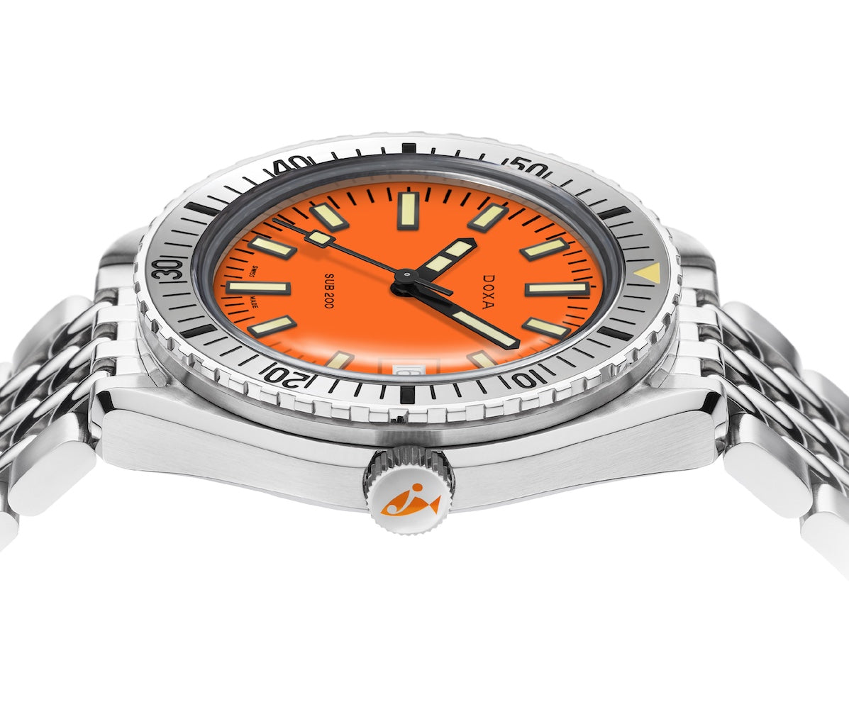 Doxa Sub 200 Professional Stainless Steel Bracelet Watch 796.10.351.10 Image 3
