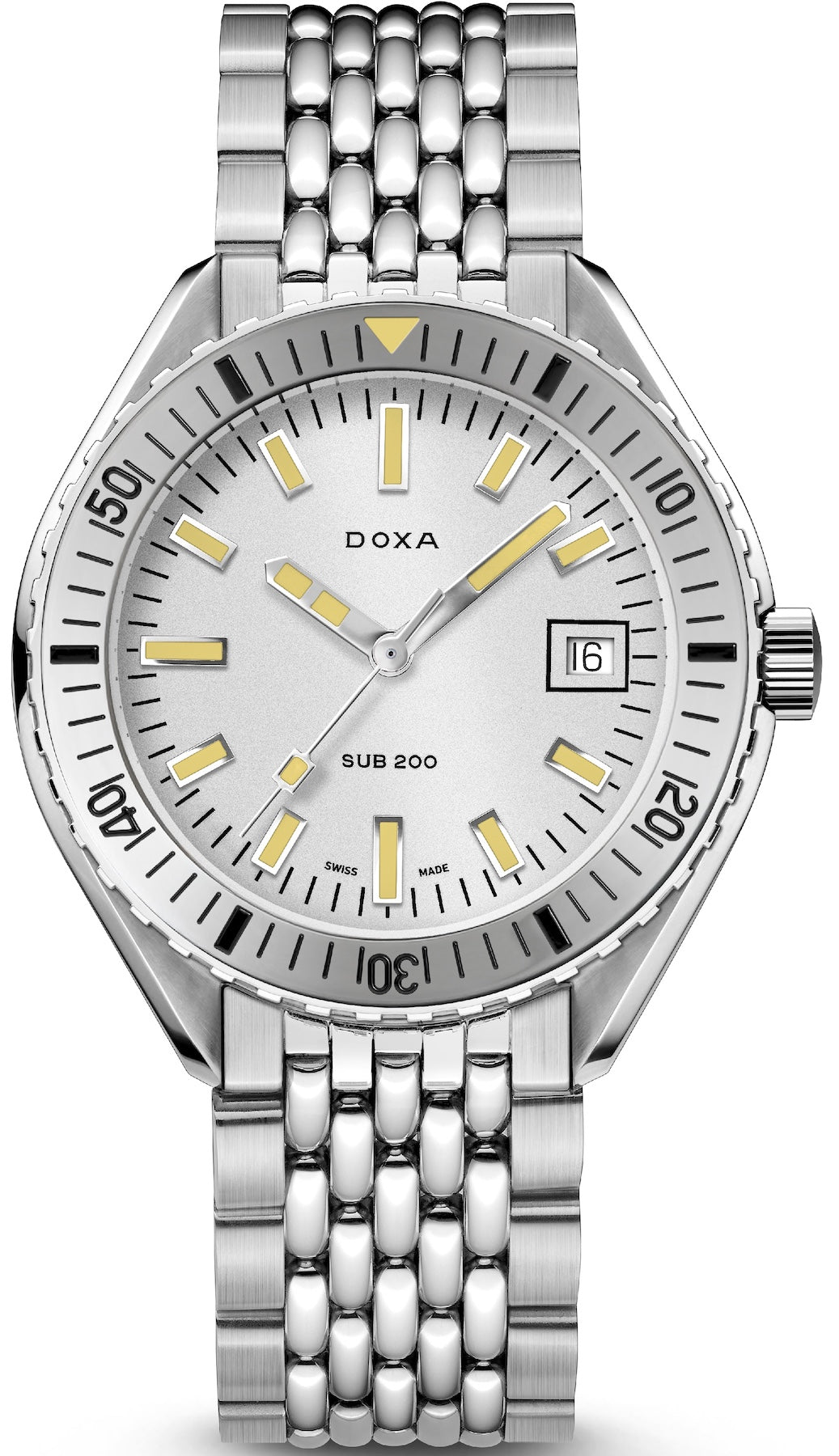 Doxa Sub 200 Searambler Stainless Steel Bracelet Watch 796.10.021.10 Image 1