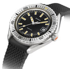 Doxa Sub 200 Sharkhunter Black Rubber Watch 796.10.101.20 Image 3
