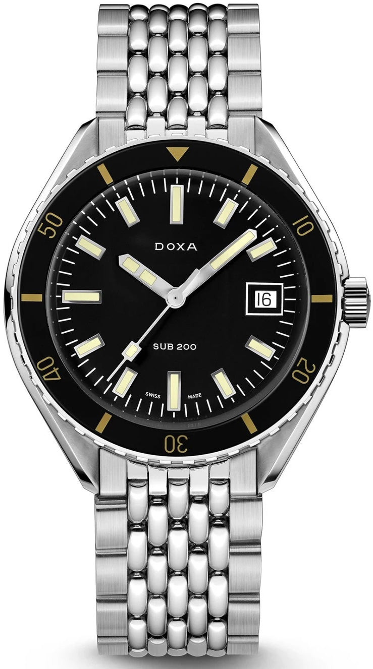 Doxa Sub 200 Sharkhunter Bracelet Watch 799.10.101.10 Image 1