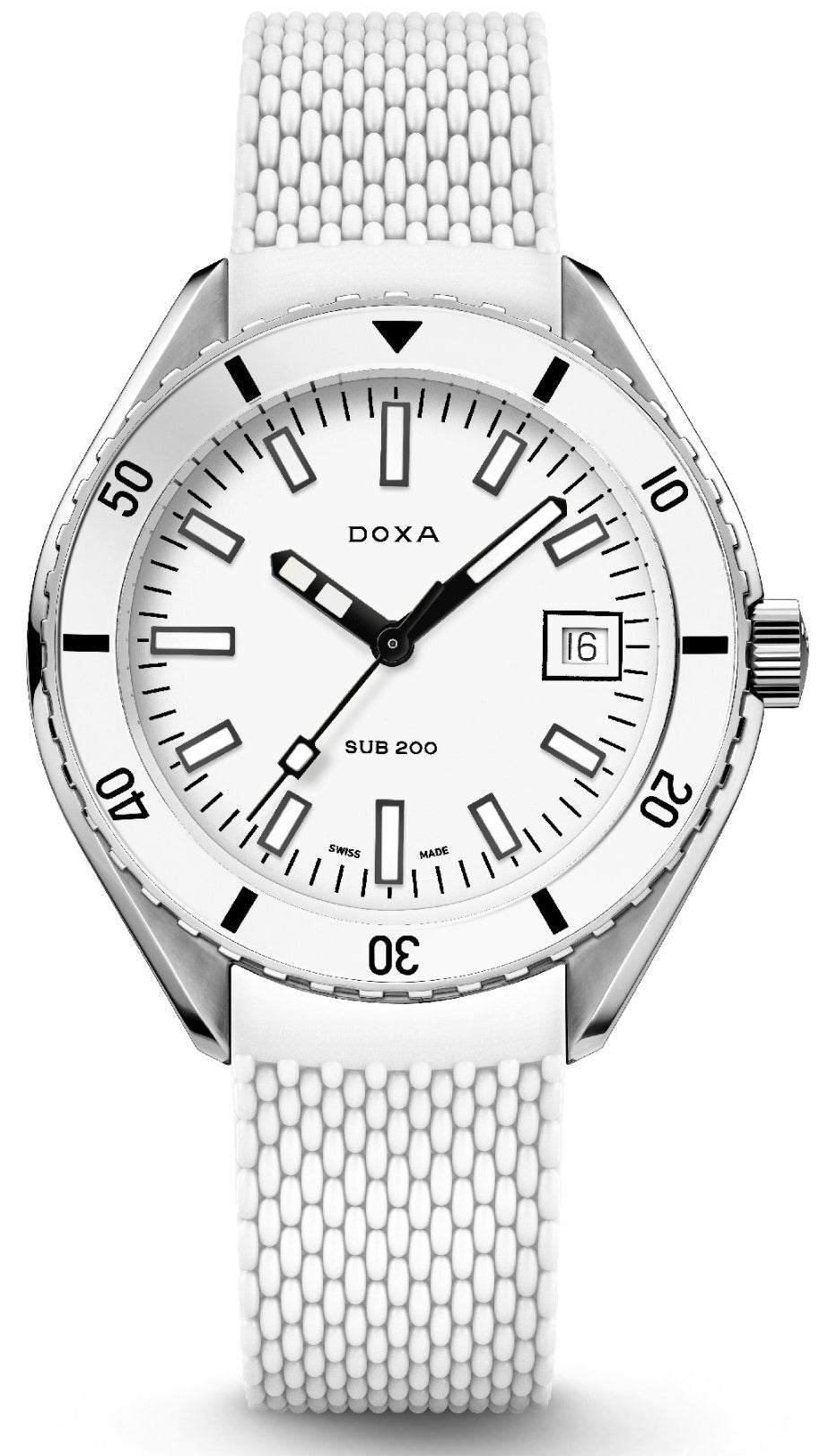 Doxa Sub 200 Whitepearl Watch 799.10.011.23 Image 1