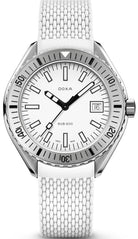 Doxa Sub 200 Whitepearl White Rubber Watch 796.10.011.23 Image 1