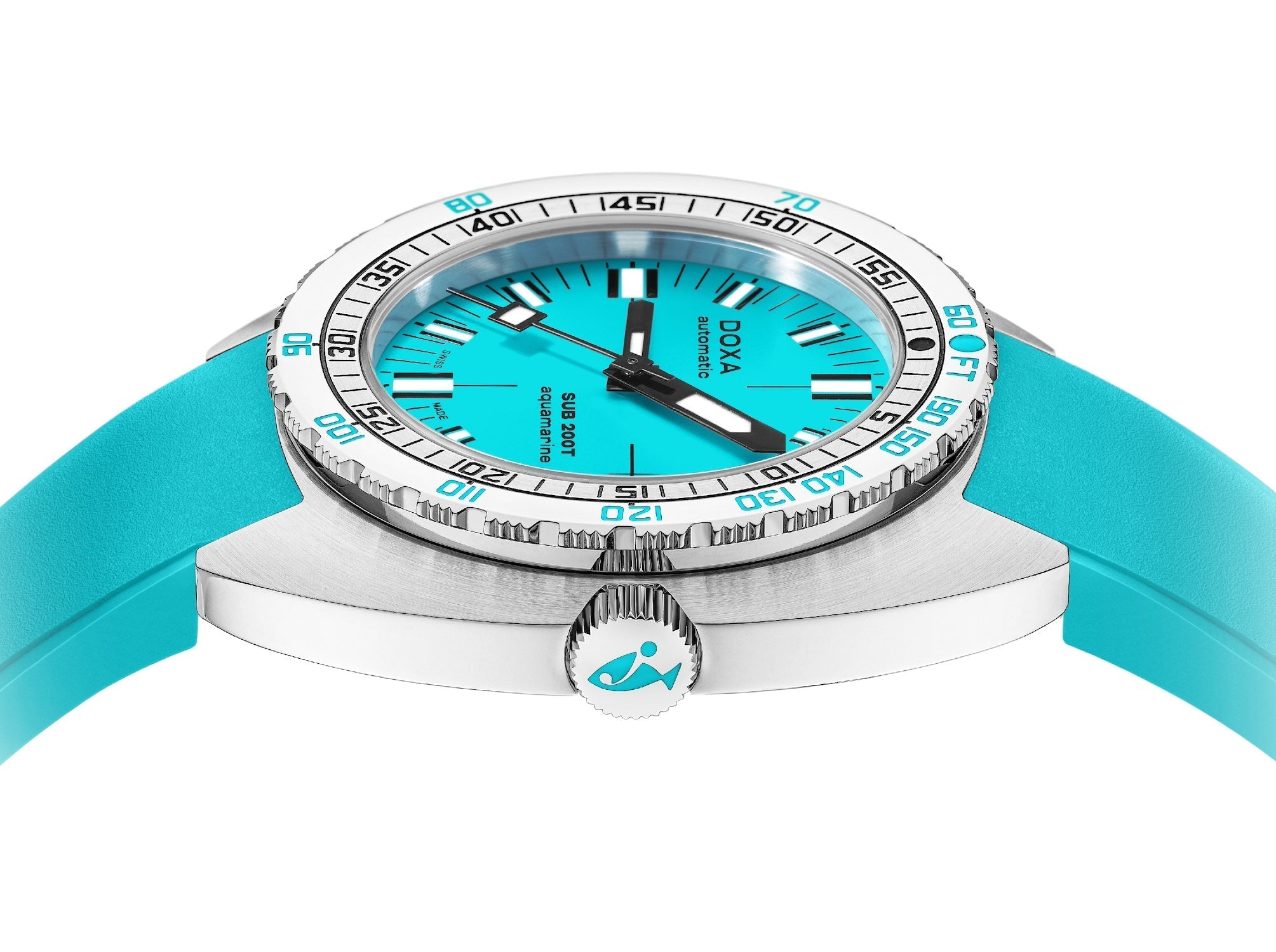 Doxa SUB 200T Aquamarine Iconic Watch 804.10.241.25 Image 3