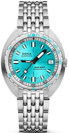 Doxa SUB 200T Aquamarine Sunray Bracelet Watch 804.10.241S.10 Image 1