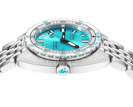 Doxa SUB 200T Aquamarine Sunray Bracelet Watch 804.10.241S.10 Image 3
