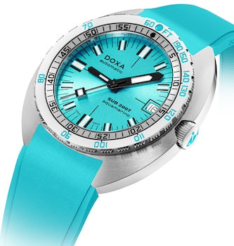Doxa SUB 200T Aquamarine Sunray Watch 804.10.241S.25 Image 2