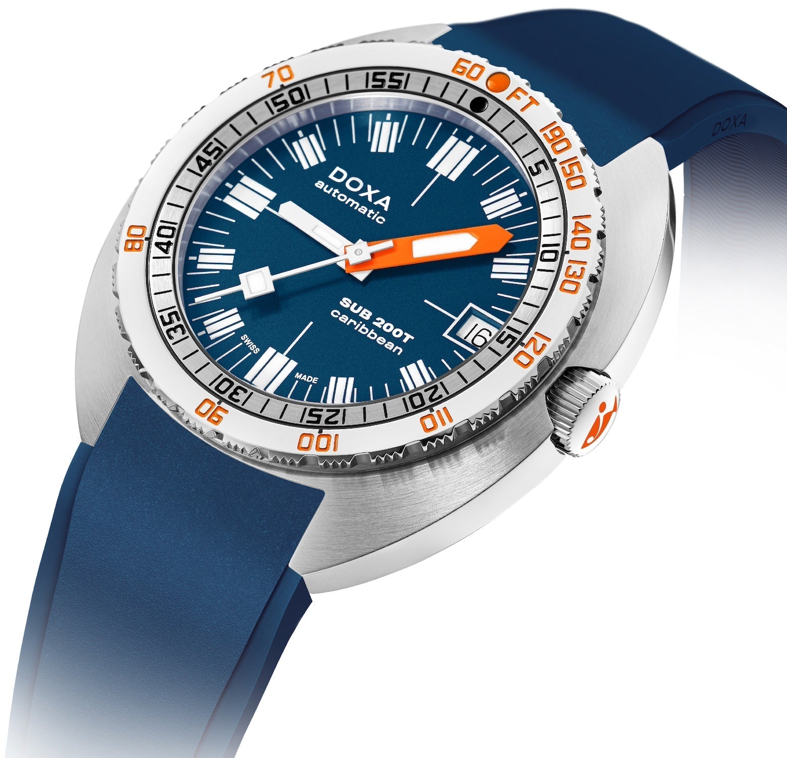 Doxa SUB 200T Caribbean Iconic Watch 804.10.201.32 Image 2