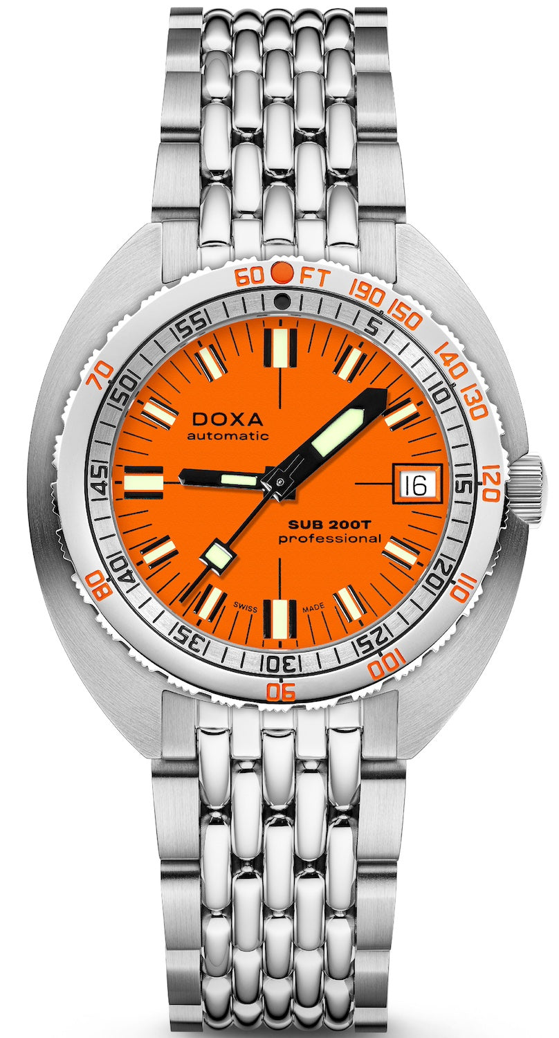 Doxa SUB 200T Professional Iconic Bracelet Watch 804.10.351.10 Image 1