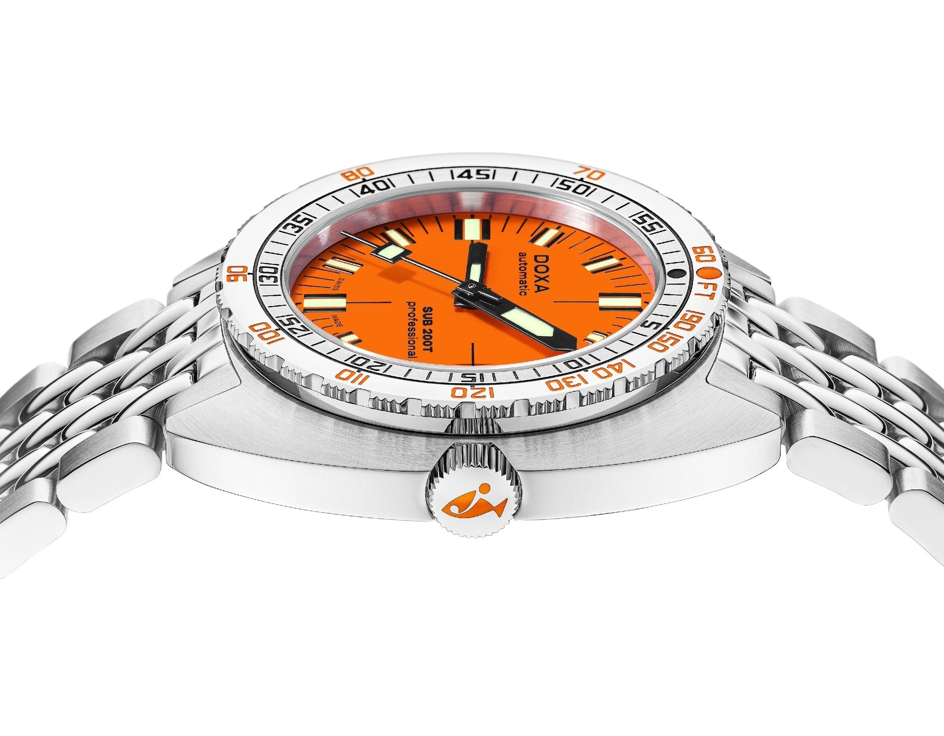 Doxa SUB 200T Professional Iconic Bracelet Watch 804.10.351.10 Image 3