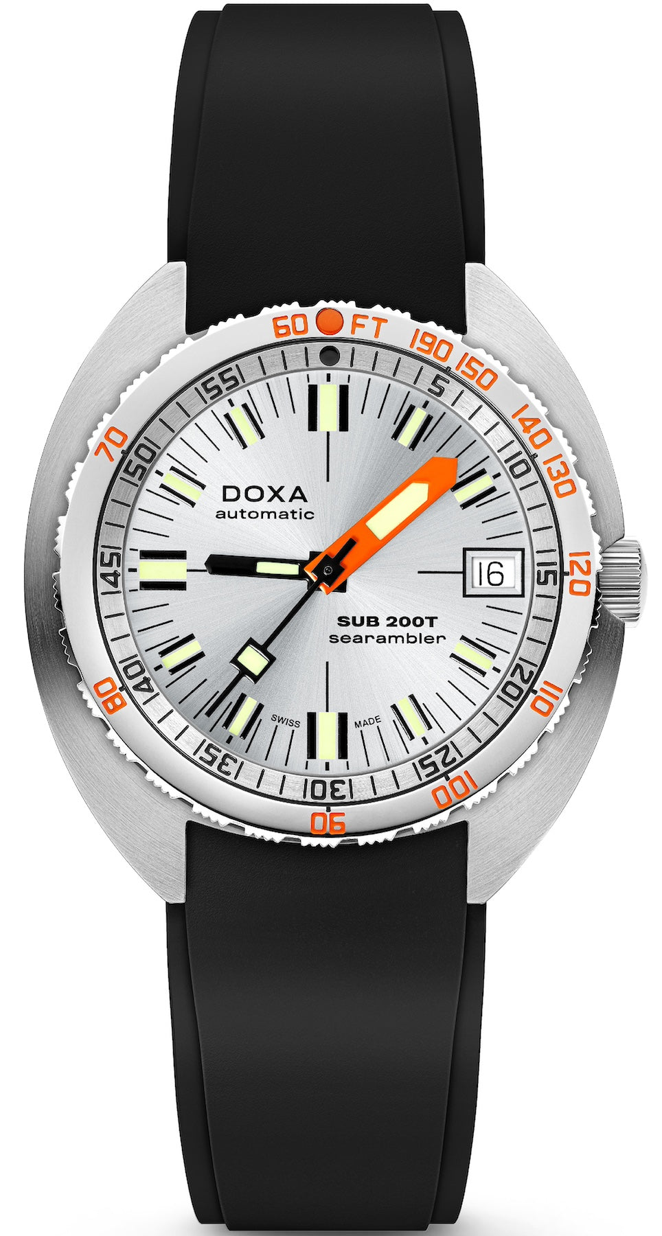 Doxa SUB 200T Searambler Iconic Sunray Watch 804.10.021.20 Image 1