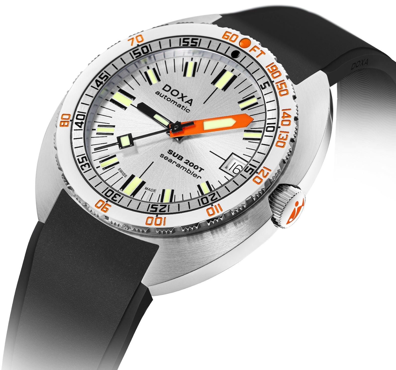 Doxa SUB 200T Searambler Iconic Sunray Watch 804.10.021.20 Image 2