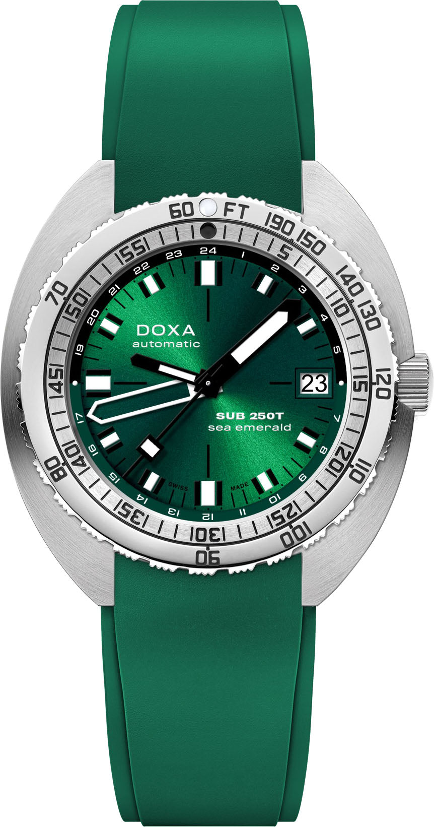 Doxa SUB 250T GMT Sea Emerald Watch 855.10.131.26 Image 1