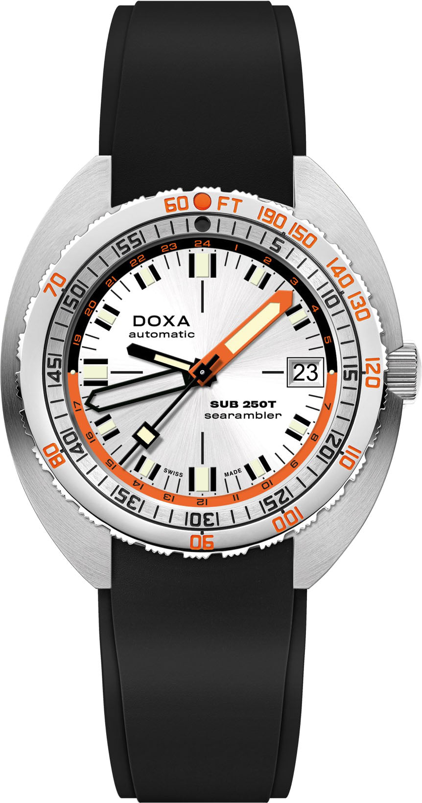 Doxa SUB 250T GMT Searambler Watch 855.10.021.20 Image 1