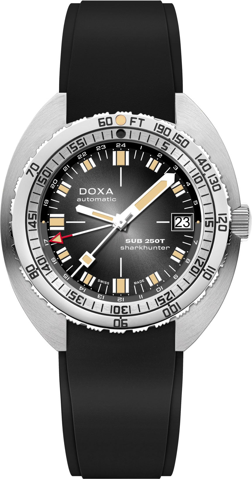Doxa SUB 250T GMT Sharkhunter Vintage Watch 855.10.101V.20 Image 1