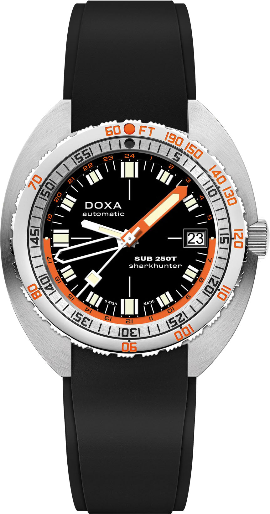 Doxa SUB 250T GMT Sharkhunter Watch 855.10.101.20 Image 1