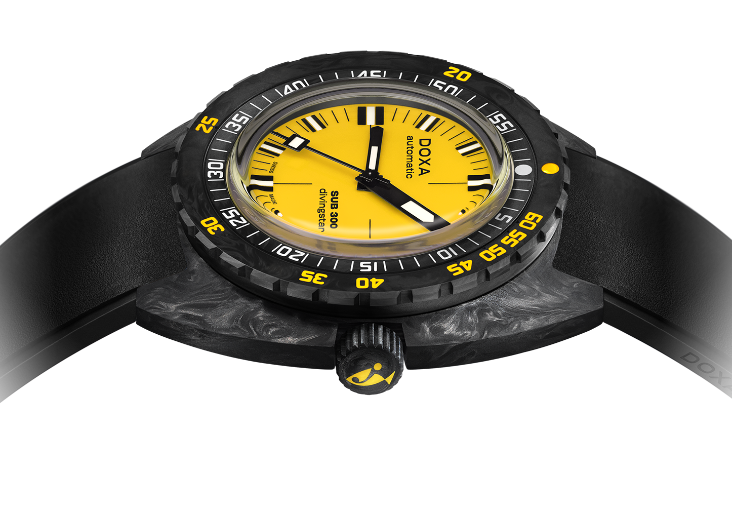 Doxa SUB 300 Carbon COSC Divingstar Rubber Watch 822.70.361.20 Image 3