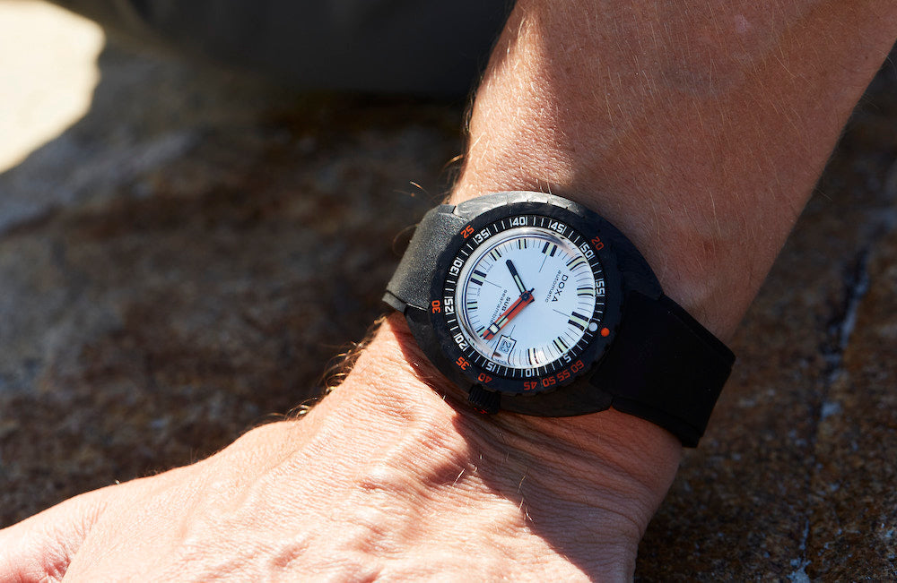 Doxa SUB 300 Carbon COSC Searambler Rubber Watch 822.70.021.20 Image 7