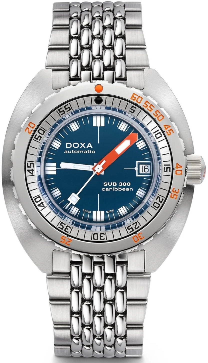 Doxa SUB 300 COSC Caribbean Bracelet Watch 821.10.201.10 Image 1