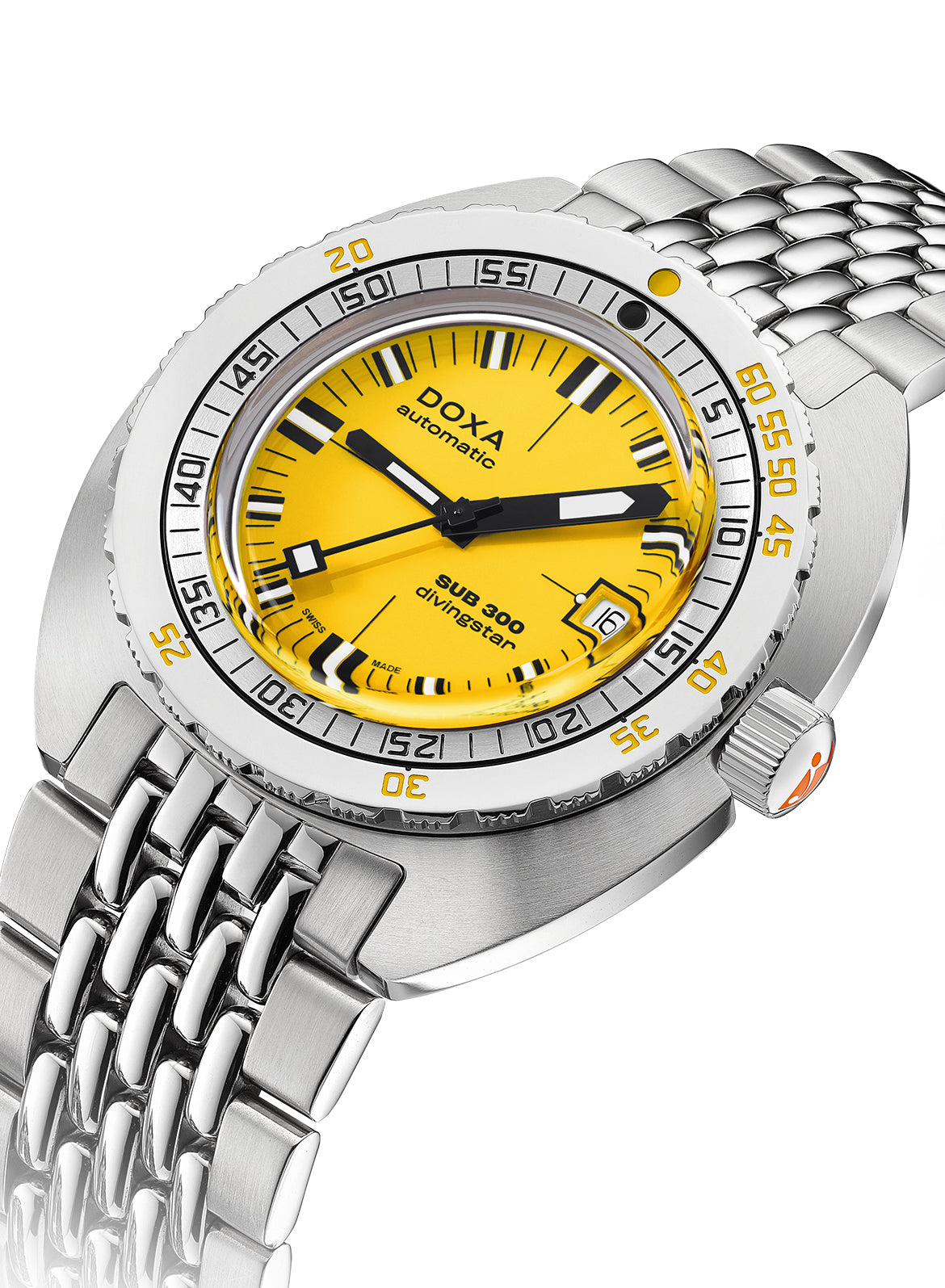 Doxa SUB 300 COSC Divingstar Bracelet Watch 821.10.361.10 Image 2