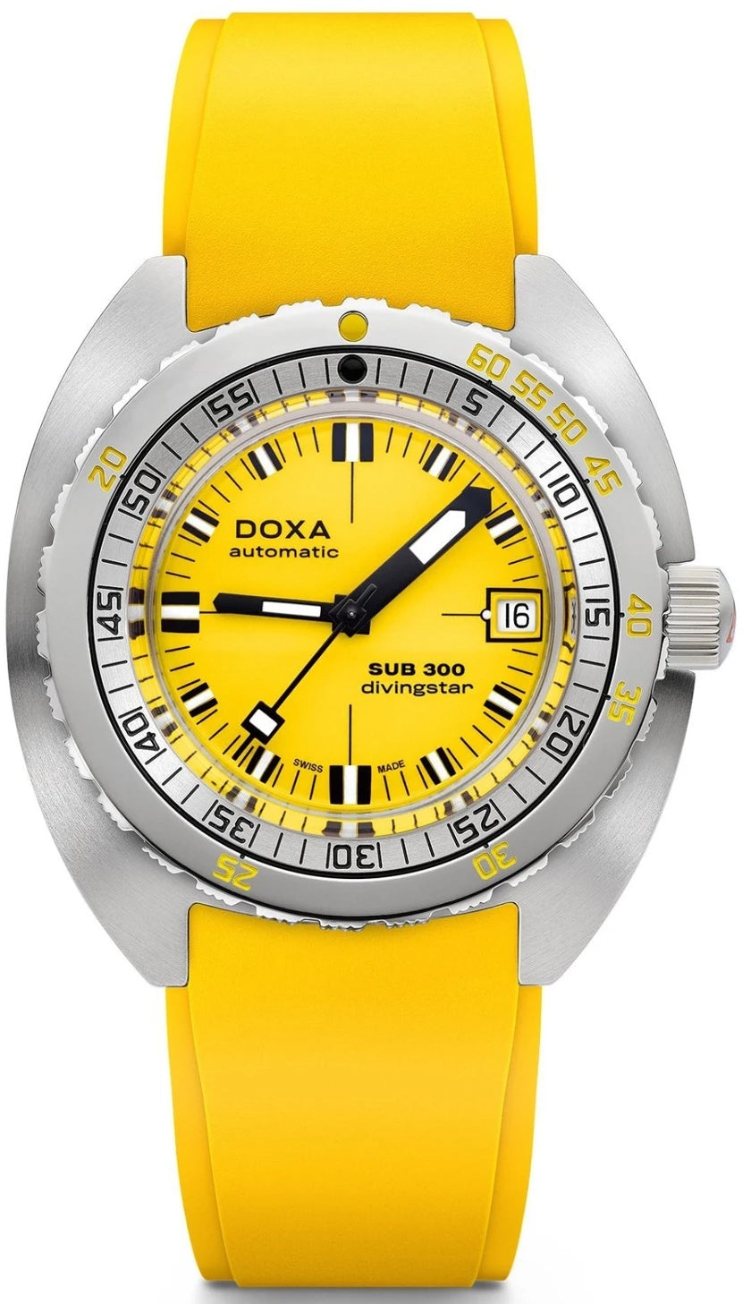 Doxa SUB 300 COSC Divingstar Rubber Watch 821.10.361.31 Image 1