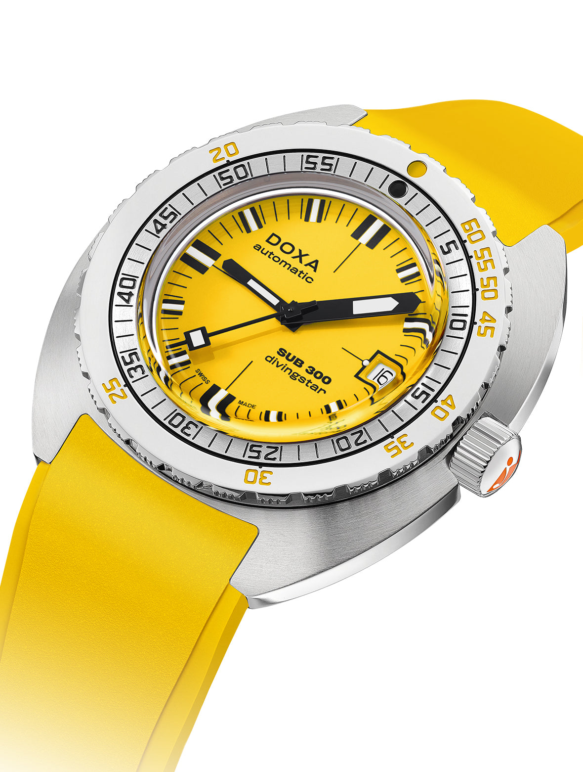 Doxa SUB 300 COSC Divingstar Rubber Watch 821.10.361.31 Image 2