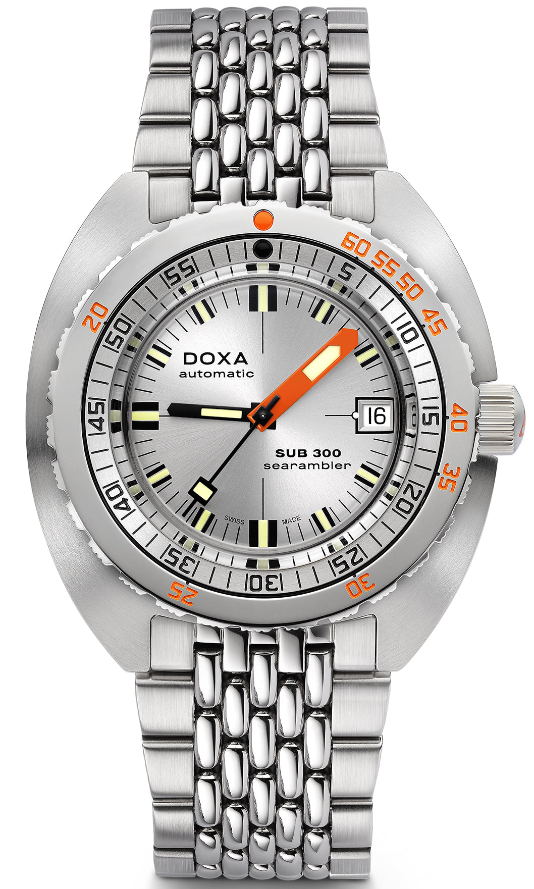 Doxa SUB 300 COSC Searambler Bracelet Watch 821.10.021.10 Image 1