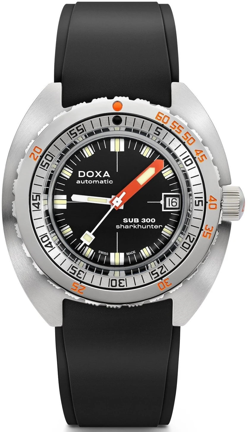 Doxa SUB 300 COSC Sharkhunter Rubber Watch 821.10.101.20 Image 1