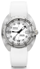 Doxa SUB 300 Whitepearl Rubber Watch 821.10.011.23 Image 1