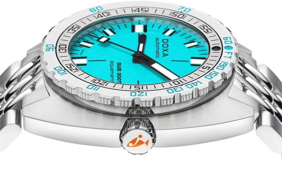 Doxa Sub 300T Aquamarine Bracelet Watch 840.10.241.10 Image 3
