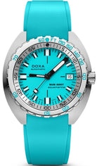 Doxa Sub 300T Aquamarine Rubber Watch 840.10.241.25 Image 1