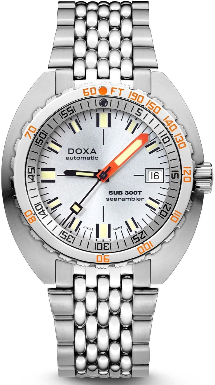 Doxa SUB 300T Searambler Bracelet Watch 840.10.021.10 Image 1