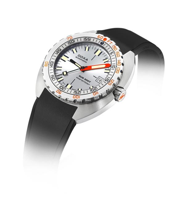 Doxa SUB 300T Searambler Rubber Watch 840.10.021.20 Image 2