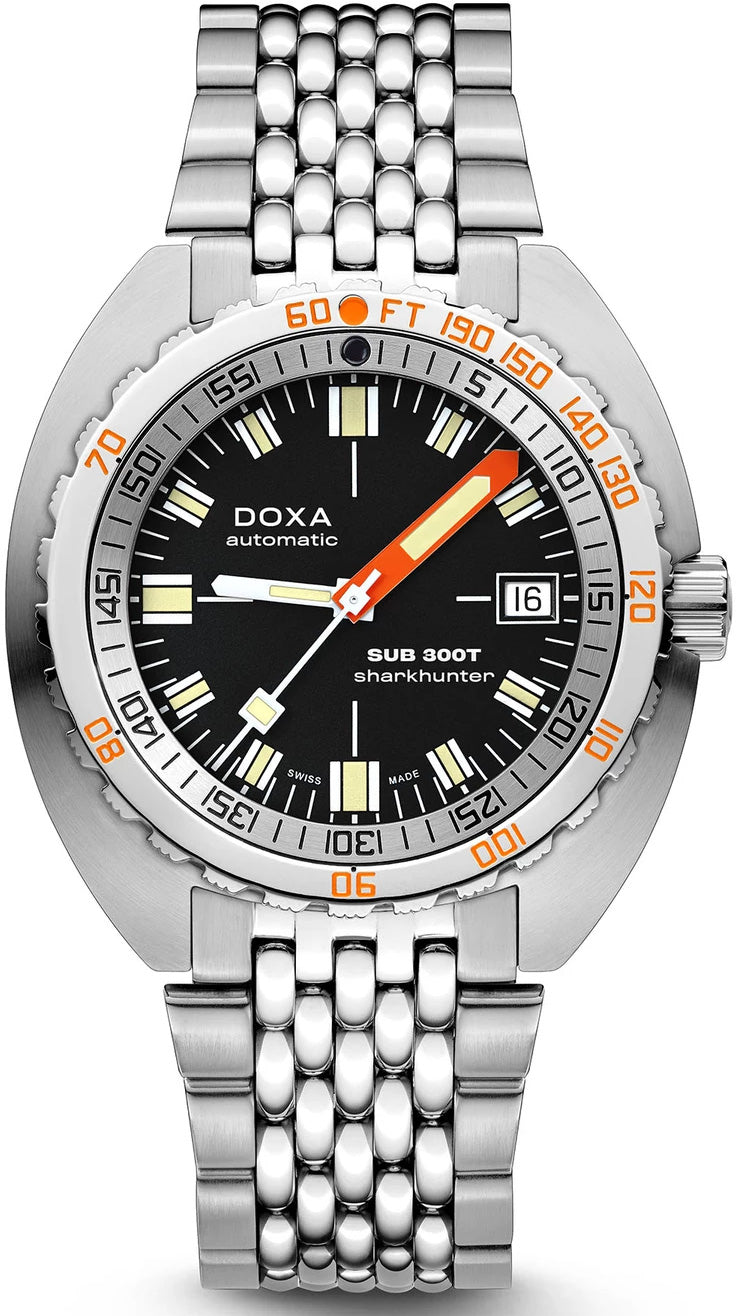 Doxa SUB 300T Sharkhunter Bracelet Watch 840.10.101.10 Image 1