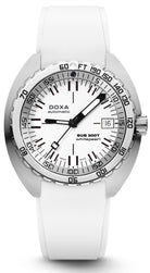 Doxa SUB 300T Whitepearl Rubber Watch 840.10.011.23 Image 1