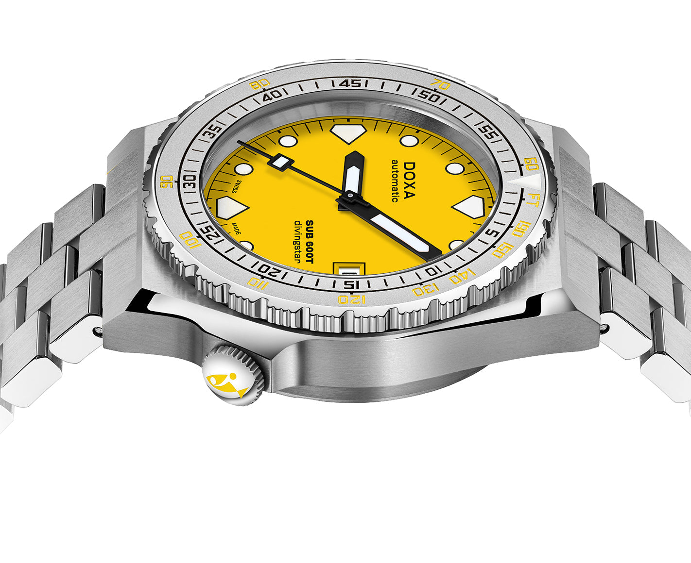 Doxa SUB 600T Divingstar Bracelet Watch 862.10.361.10 Image 3