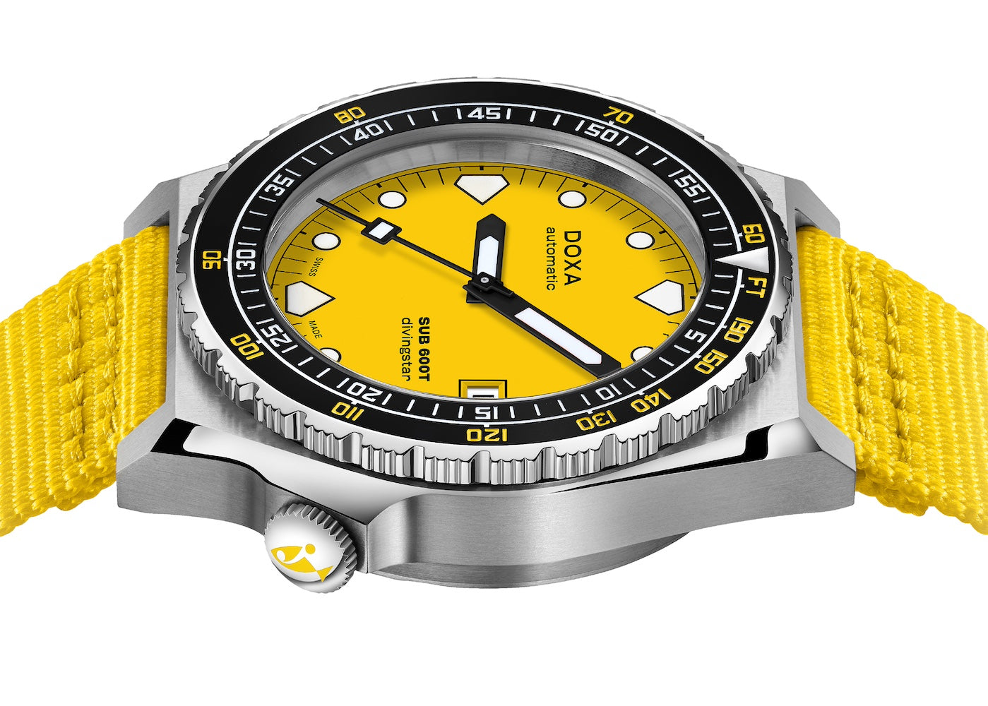 Doxa SUB 600T Divingstar Nato Watch 861.10.361.31.N Image 3