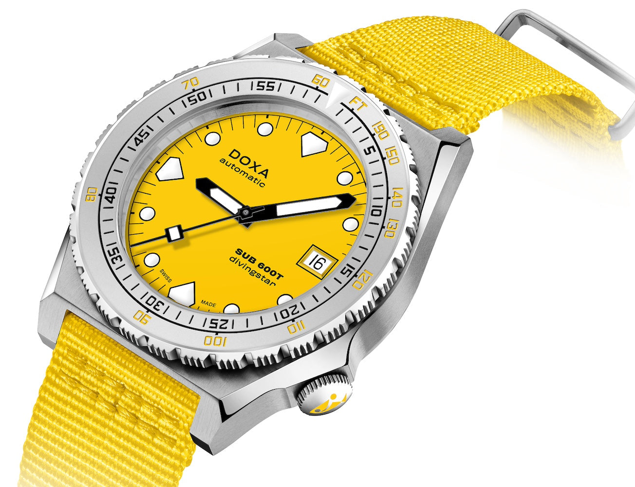 Doxa SUB 600T Divingstar Nato Watch 862.10.361.31.N Image 2
