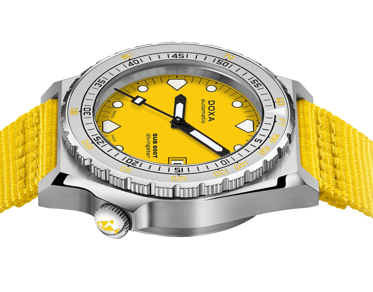 Doxa SUB 600T Divingstar Nato Watch 862.10.361.31.N Image 3
