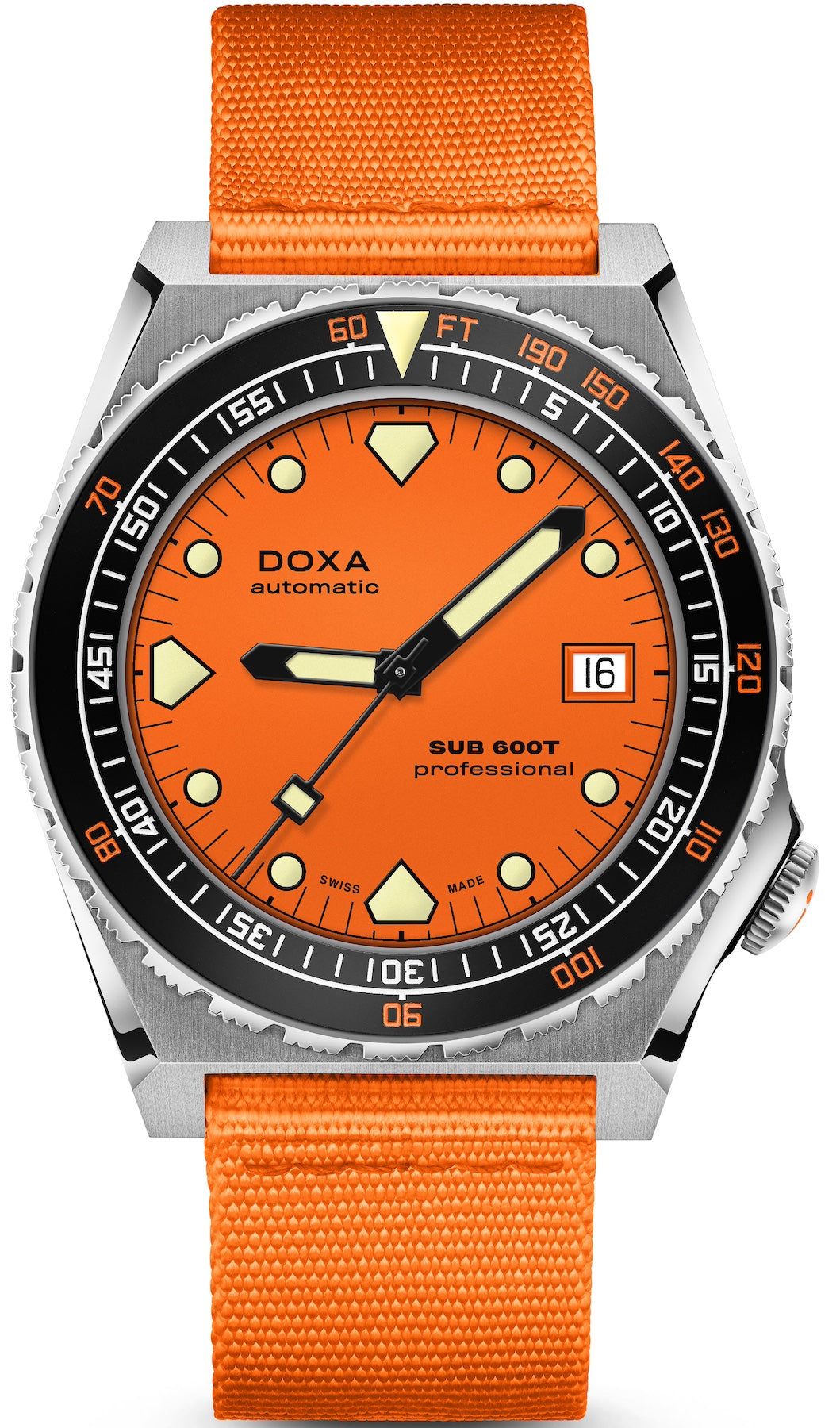 Doxa SUB 600T Professional Nato Watch 861.10.351.21.N Image 1